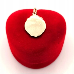 Złota zawieszka Medalik z Chrystusem PR.585 W:2,15gr InterSKLEP