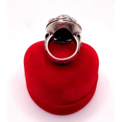 Srebrny pierścionek z Agatem ORNO PR.830 W:11,02gr R.13 InterSKLEP