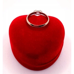 Złoty pierścionek z Cyrkonią PR.585 W:2,06gr R.13 InterSKLEP