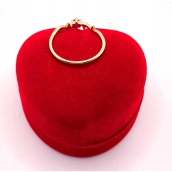 Złoty pierścionek z Cyrkoniami PR.333 W:0,87gr R.15 InterSKLEP