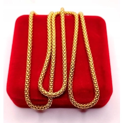 Złoty łańcuszek Popcorn PR.750 W:22,41gr Dł.79cm InterSKLEP