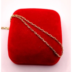 Złoty łańcuszek Gucci PR.585 W:3,02gr Dł.46cm InterSKLEP