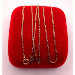 Złoty łańcuszek Kłos PR.585 W:1,15gr Dł.49cm InterSKLEP