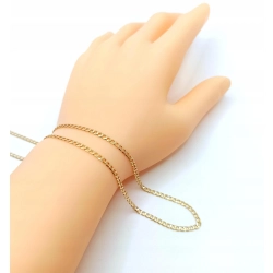 Złoty łańcuszek Pancerka Pr.585 W:4,47gr Dł:52cm