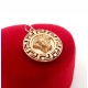 Złota zawieszka okrągła z głową meduzy Pr.750 W:3,08gr Śred.2cm