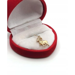 Złota zawieszka znak zodiaku Baran Pr.585 W:0,74gr