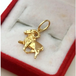 Złota zawieszka znak zodiaku Baran Pr.585 W:0,74gr