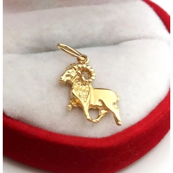 Złota zawieszka znak zodiaku Baran Pr.585 W:0,74gr