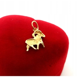 Złota zawieszka znak zodiaku Baran Pr.585 W:0,74gr