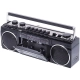 Magnetofon kasetowy Trevi RR501 czarny SD/USB REtro InterSKLEP