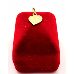 Złota zawieszka Serce PR.585 W:0,53gr InterSKLEP