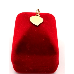 Złota zawieszka Serce PR.585 W:0,53gr InterSKLEP