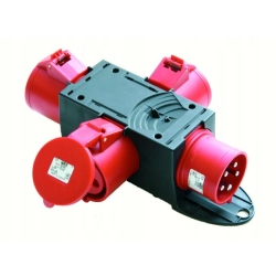 Gniazdo Elektryczne hermetyczne Pce srebrny