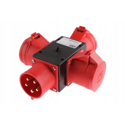 Gniazdo Elektryczne hermetyczne Pce srebrny