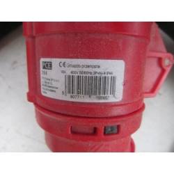 Gniazdo Elektryczne hermetyczne Pce srebrny