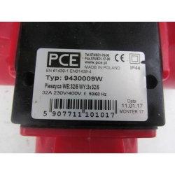 Gniazdo Elektryczne hermetyczne Pce srebrny