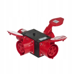 Gniazdo Elektryczne hermetyczne Pce srebrny