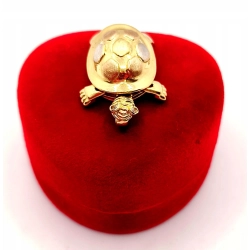 Złota zawieszka Żółw z ruchomymi elementami PR.585 W:5,90gr InterSKLEP