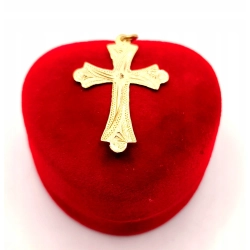 Złota zawieszka Krzyż PR.585 W:0,99gr InterSKLEP