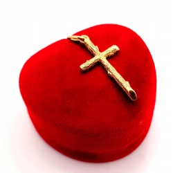 Złota zawieszka Krzyż PR.585 W:2,22gr InterSKLEP