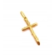 Złota zawieszka Krzyż PR.585 W:2,22gr InterSKLEP