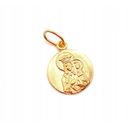 Złota zawieszka Medalik PR.585 W:0,86gr InterSKLEP