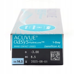 Soczewki kontaktowe jednodniowe Acuvue Oasys 1-Day 30 szt. moc -5,25
