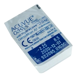 Soczewki kontaktowe jednodniowe Acuvue Oasys 1-Day 30 szt. moc -5,25