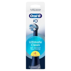 Oral-B iO Series Ultimate Clean Black Oryginalne 6 końcówek do szczoteczki