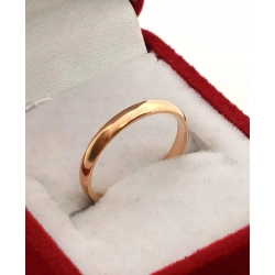 Złota obrączka mini Szer.2mm Pr.585 W:1,08gr Roz.7