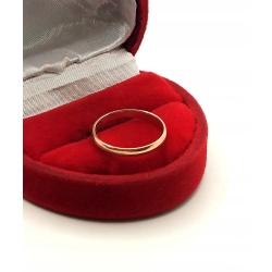 Złota obrączka mini Szer.2mm Pr.585 W:1,08gr Roz.7