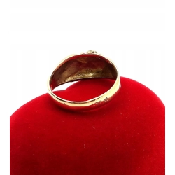Złoty pierścionek zdobiony PR.585 W:3,70gr R.16 InterSKLEP
