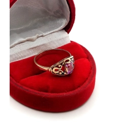 Złoty pierścionek Ażurowy PR.585 W:2,36gr R.16 InterSKLEP