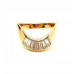 Złoty pierścionek z Cyrkoniami PR.585 W:3,07gr R.13 InterSKLEP