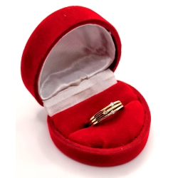 Złoty pierścionek z Cyrkoniami PR.585 W:2,10gr R.15 InterSKLEP