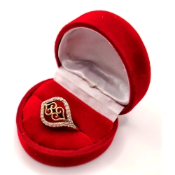 Złoty pierścionek z Cyrkoniami PR.585 W:2,53gr R.20 InterSKLEP