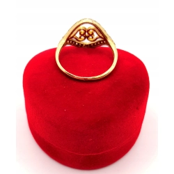 Złoty pierścionek z Cyrkoniami PR.585 W:2,53gr R.20 InterSKLEP