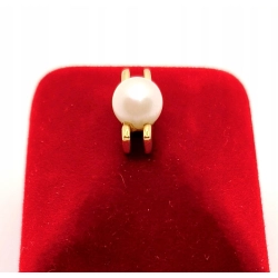 Złota zawieszka z Perłą PR.585 W:1,17gr InterSKLEP