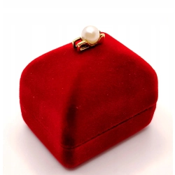 Złota zawieszka z Perłą PR.585 W:1,17gr InterSKLEP