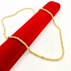 Złoty łańcuszek Królewski Szer.4mm Pr.585 W:10,40gr Dł:57cm