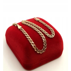 Złota bransoletka Monaliza Pr.585 W:4,05gr Dł:21cm