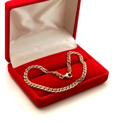 Złota bransoletka Monaliza Pr.585 W:4,05gr Dł:21cm