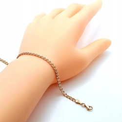 Złota bransoletka Monaliza Pr.585 W:4,05gr Dł:21cm