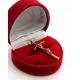 Złota zawieszka Krzyż papieski Pr.585 W:1,96gr Dł:4cm