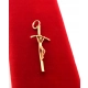 Złota zawieszka Krzyż papieski Pr.585 W:1,96gr Dł:4cm