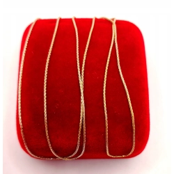 Zloty łańcuszek Kłos PR.585 W:1,49gr Dł.50cm InterSKLEP