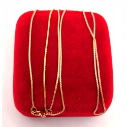 Zloty łańcuszek Kłos PR.585 W:1,49gr Dł.50cm InterSKLEP