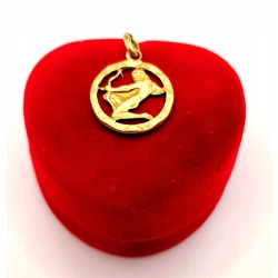 Złota zawieszka znak zodiaku Strzelec PR.585 W:1,94gr InterSKLEP