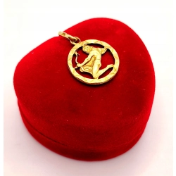 Złota zawieszka znak zodiaku Strzelec PR.585 W:1,94gr InterSKLEP