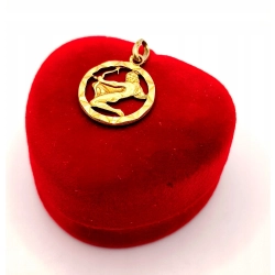 Złota zawieszka znak zodiaku Strzelec PR.585 W:1,94gr InterSKLEP